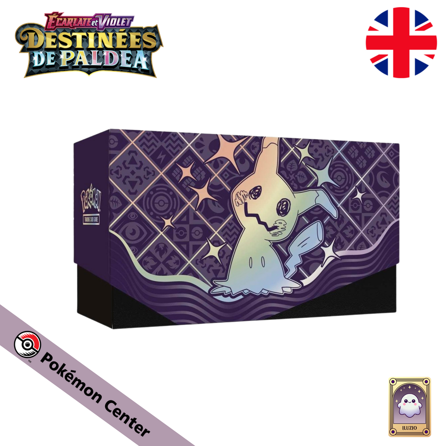 COFFRET-Pokémon - Coffret Dresseur d'Élite (ETB) Pokémon Center EV 4.5 - EN