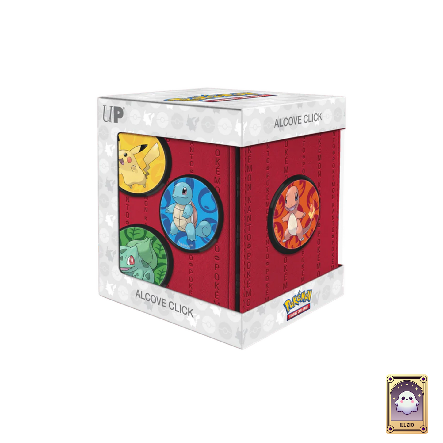 Deckbox-Deckbox_Badge-Pokémon - Deck Box Alcove Click Ultra Pro - Kanto