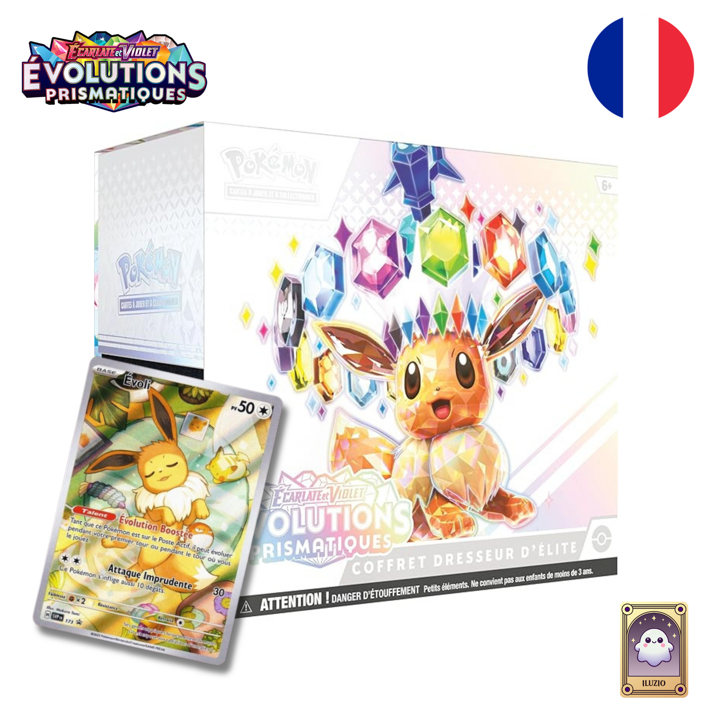FACE+CARTEPROMO-Coffret Dresseur d'Élite (ETB) EV 8.5 - FR