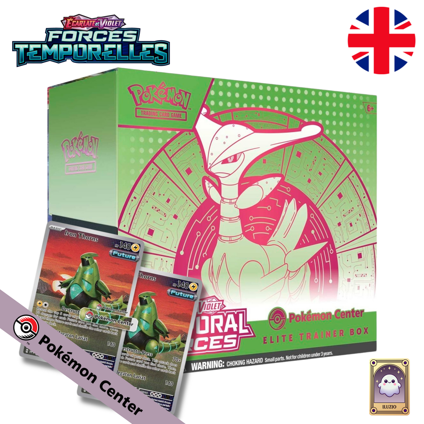FACE+PROMO-Coffret Dresseur d'Élite (ETB) Pokémon Center EV 5 - EN