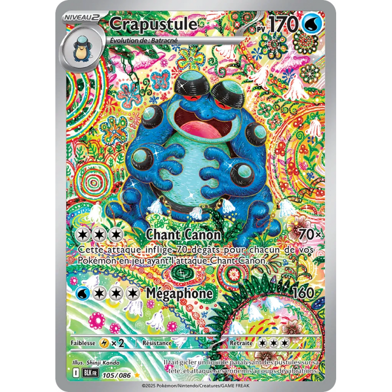 Crapustule Illustration Spéciale Rare (105/086) : la carte qui a transformé un outsider en icône