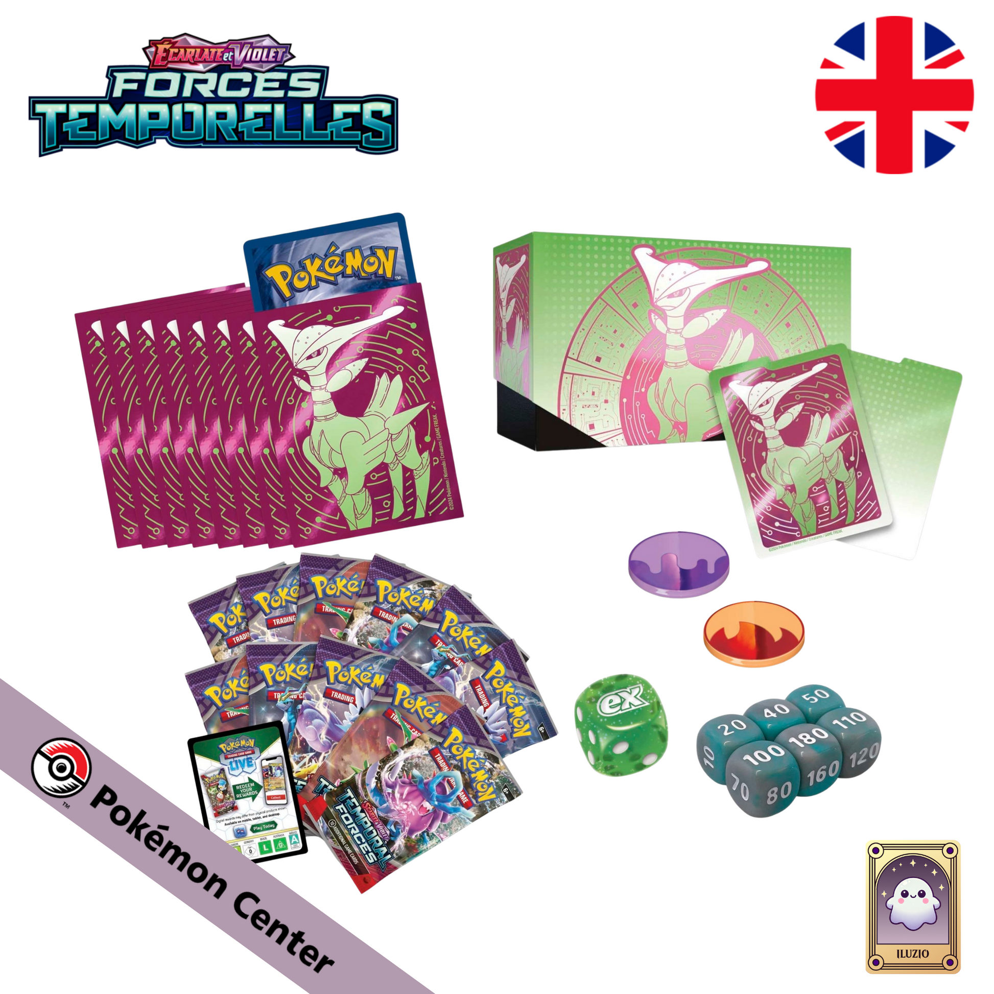ACCESSOIRES_1-Pokémon - Coffret Dresseur d'Élite (ETB) Pokémon Center EV 5 - EN