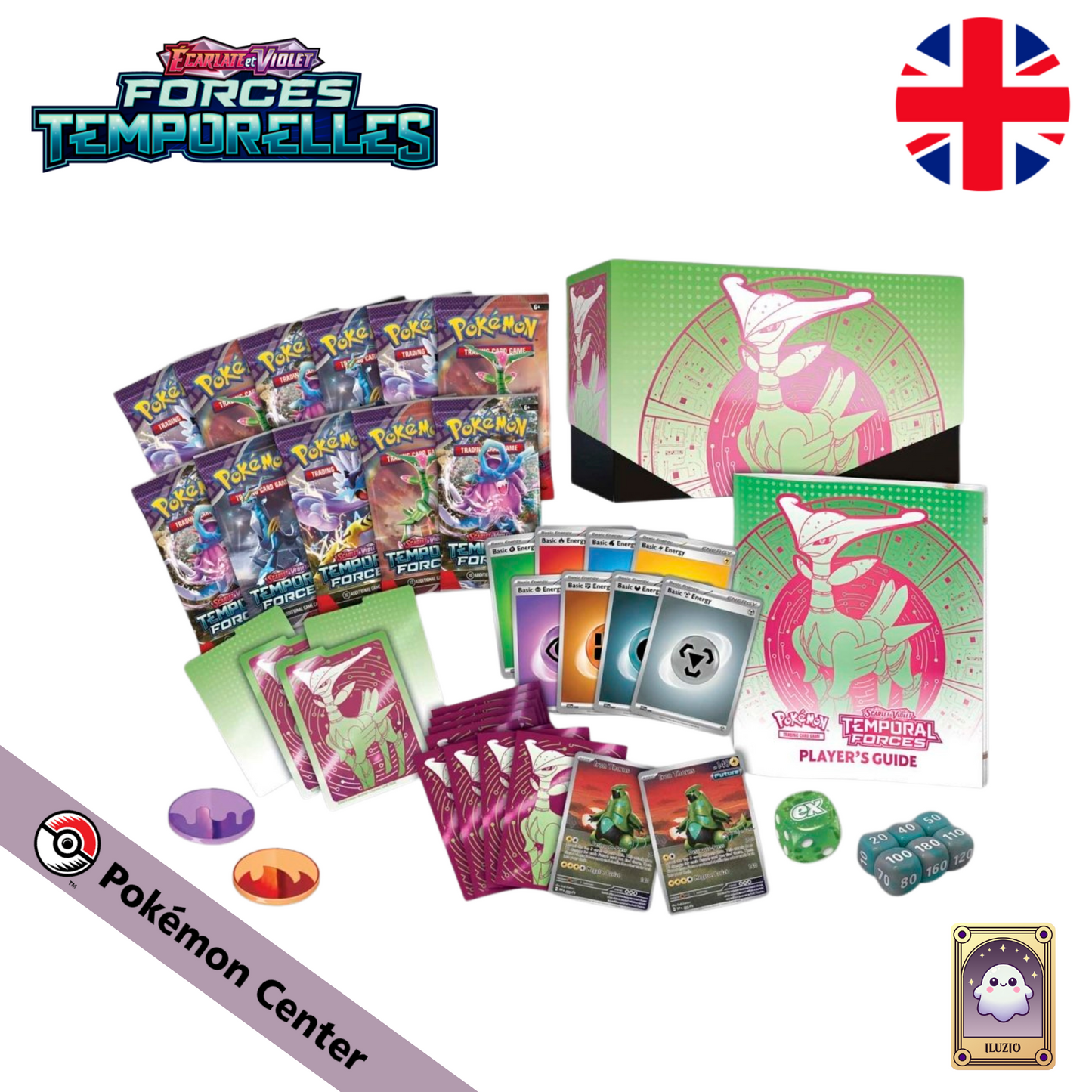 ACCESOIRES-Pokémon - Coffret Dresseur d'Élite (ETB) Pokémon Center EV 5 - EN