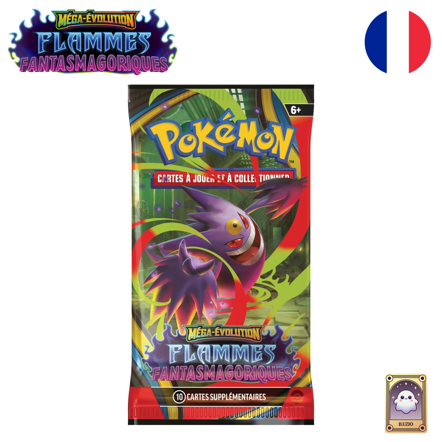 Booster 1 - Pokémon - Tripack ME2 - Flammes Fantasmagoriques - Dimoret - Français