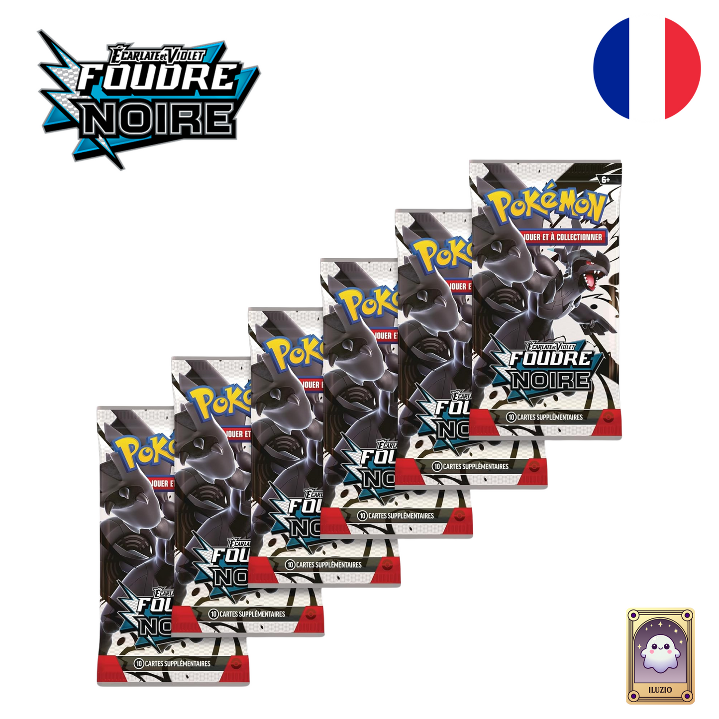 BOOSTERS-Pokémon - Bundle EV 10.5 - Foudre Noir - FR