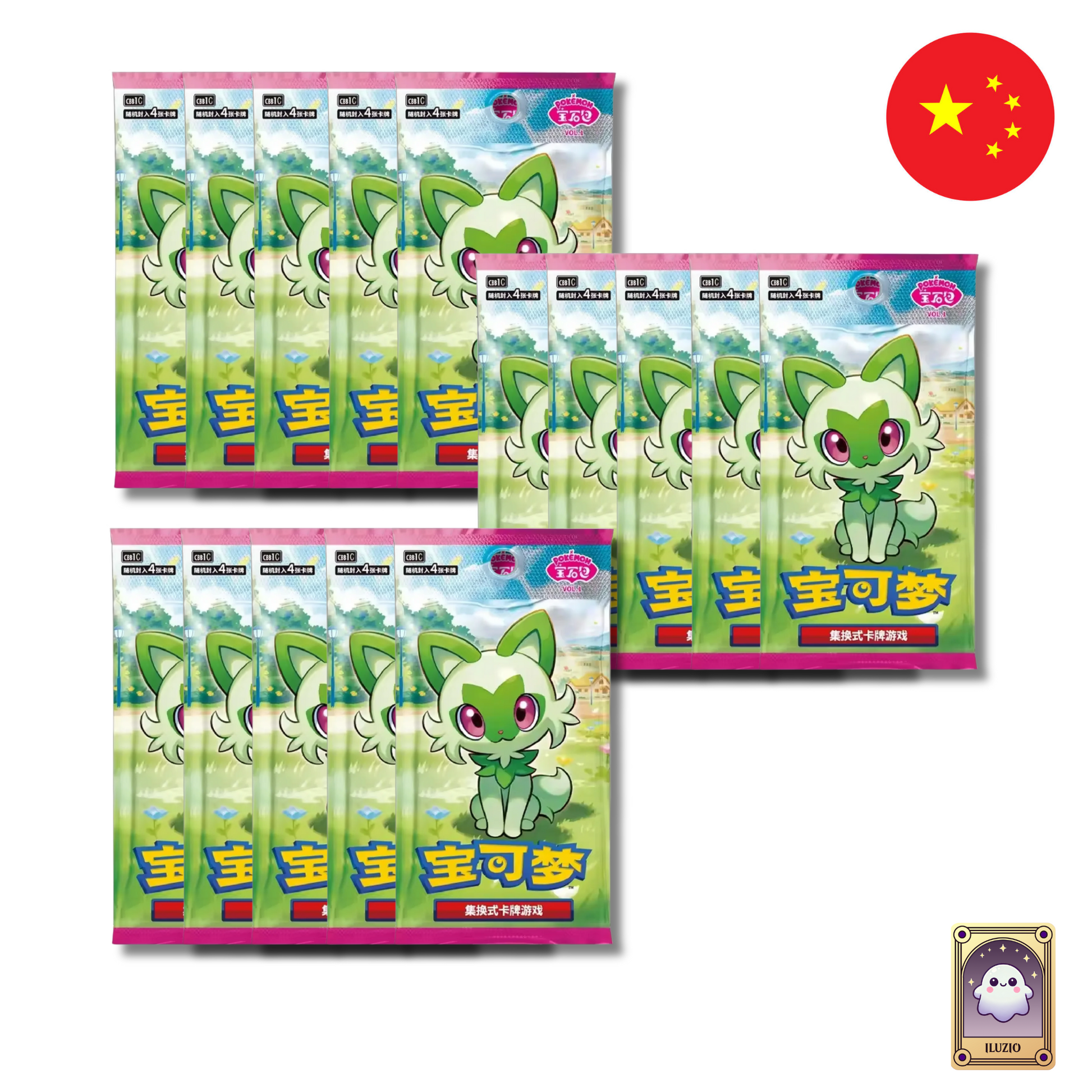 BOOSTERS-Pokémon - Display CBB1C : GEM Pack Vol.1 - Ch