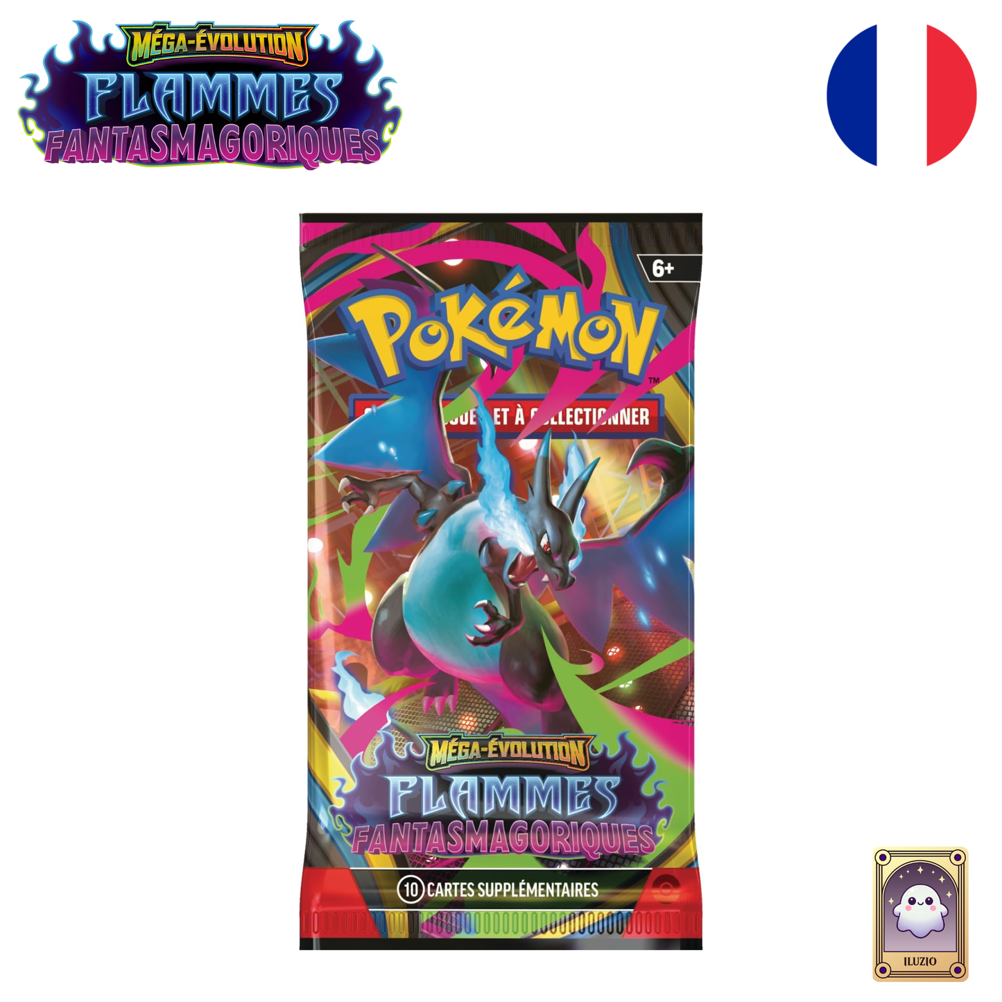 Booster 3 - Pokémon - Tripack ME2 - Flammes Fantasmagoriques - Dimoret - Français