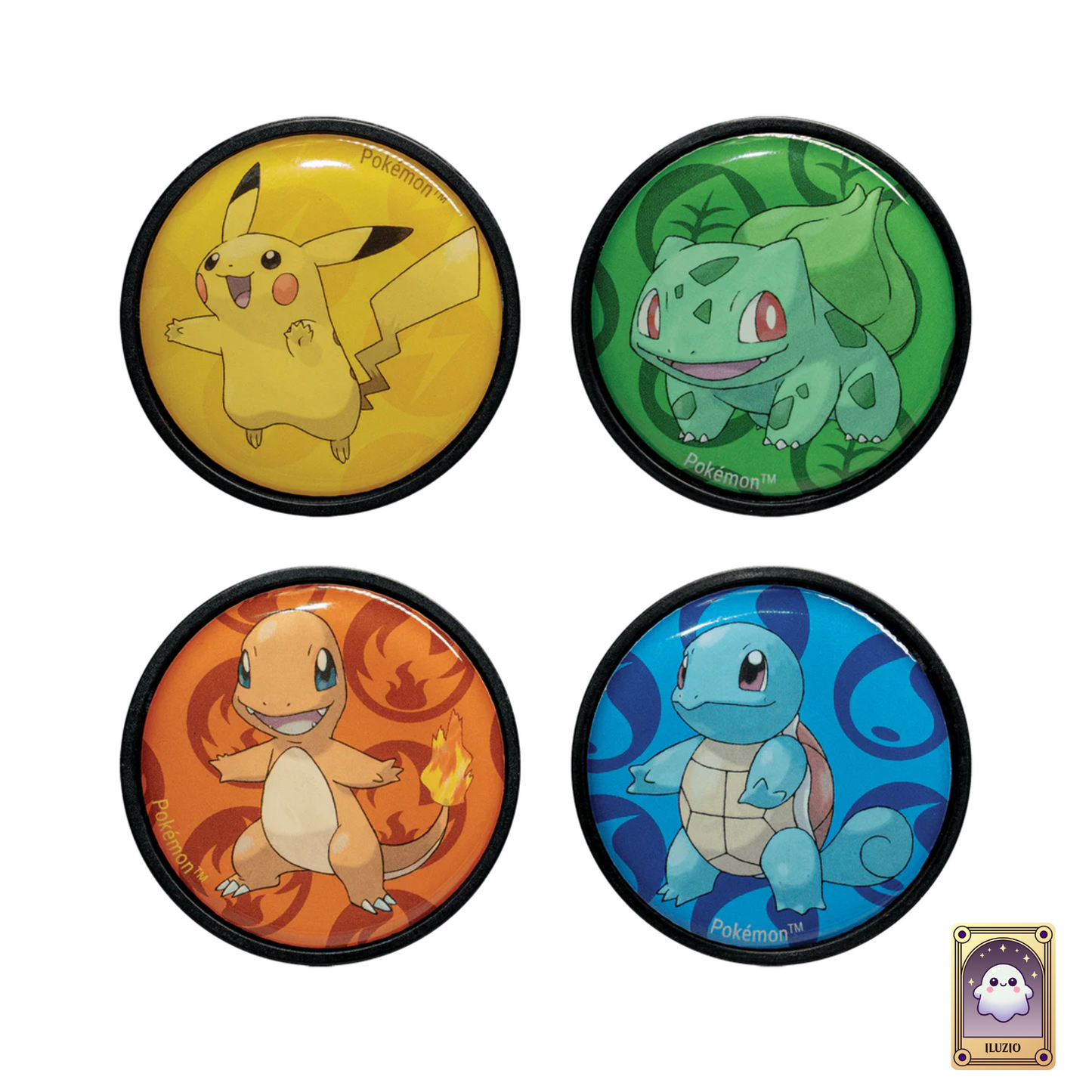 Badges-Deckbox_Badge-Pokémon - Deck Box Alcove Click Ultra Pro - Kanto