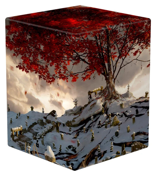 Ultimate Guard - RTE Boulder Deck Case 100+ - MTG Icy Bloom