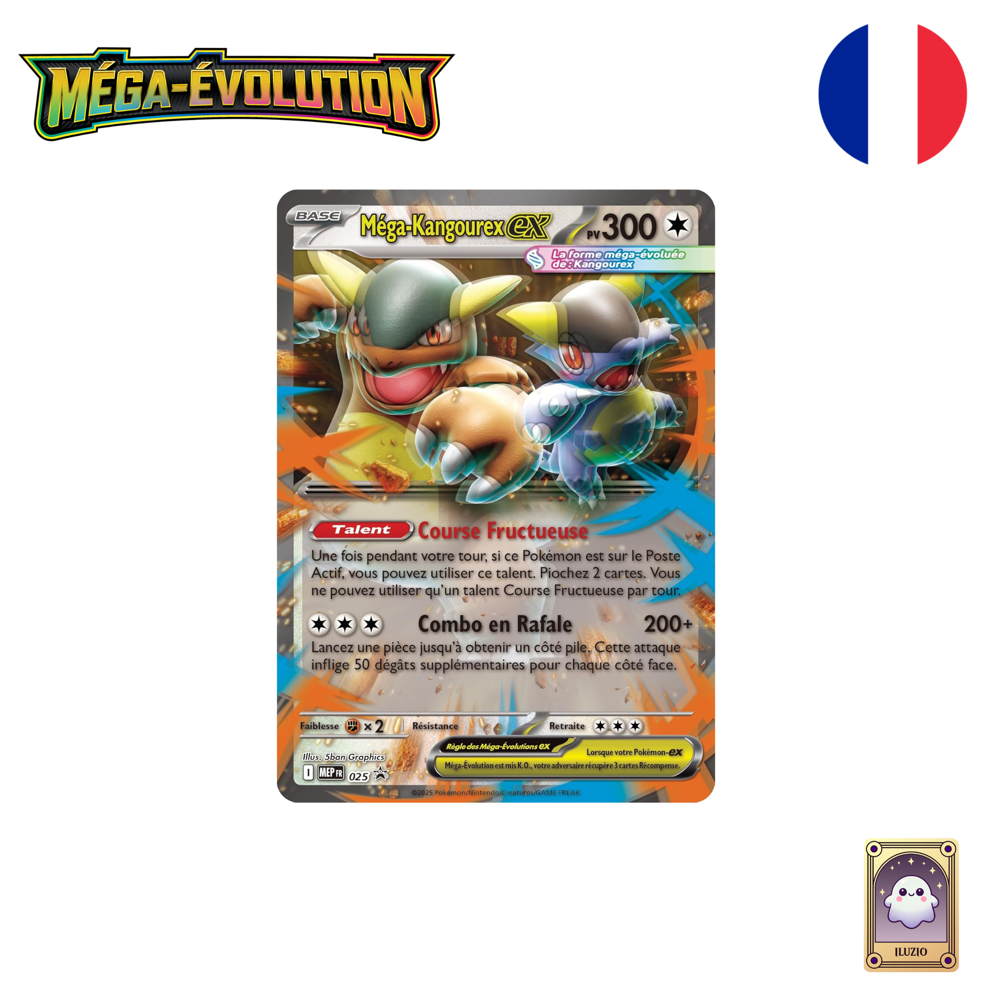 Carte promo - Pokémon - Coffret Méga-Kangourex-ex - Français