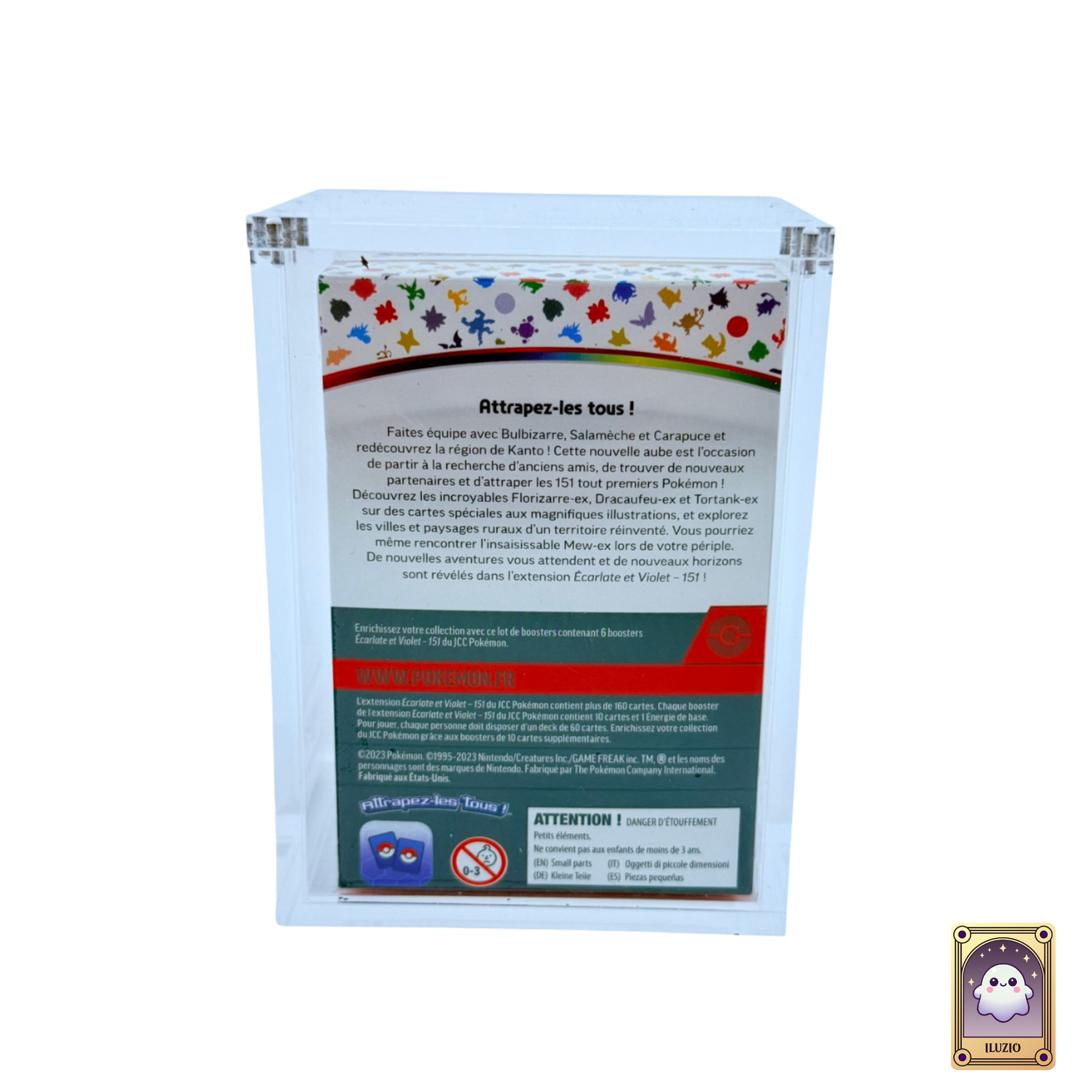 DOS-Pokémon - Protection Acrylique - Bundles & Packs