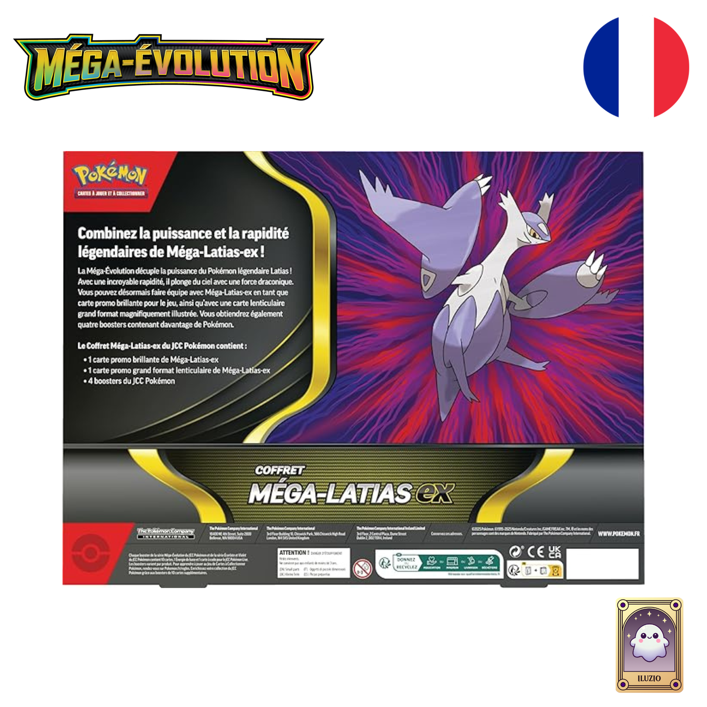 DOS-Pokémon - Coffret Méga-Latias-ex ME1 - Méga-Évolution - Français