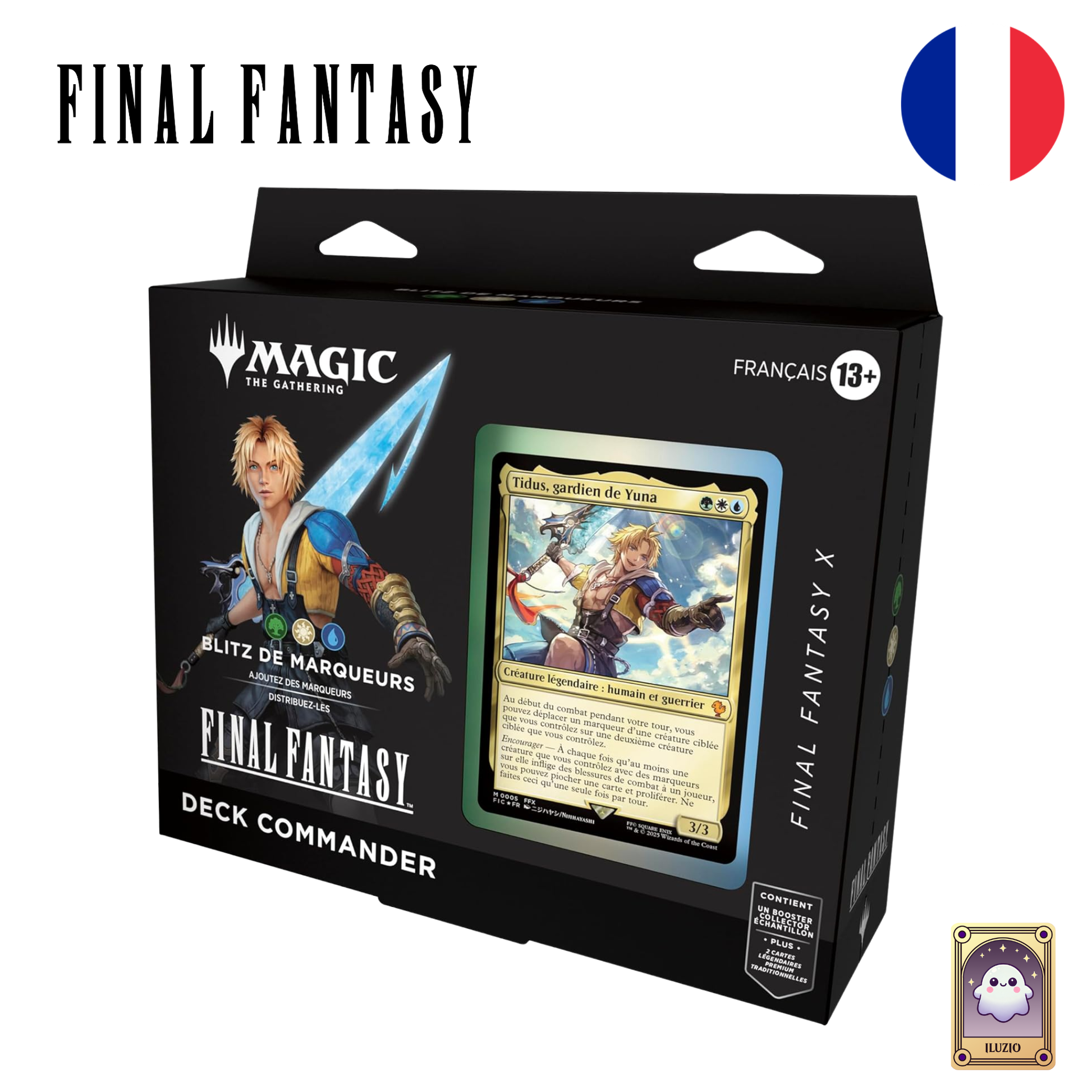 Deck-Magic: The Gathering - Deck commander - Final Fantasy X : Blitz de marqueurs - Français