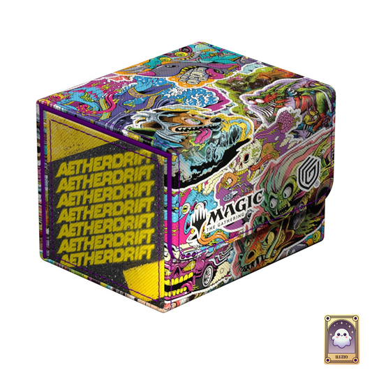 Deckbox droit-Magic: The Gathering - Deck Box Sidewinder 100+ Xenoskin - Aetherdrift