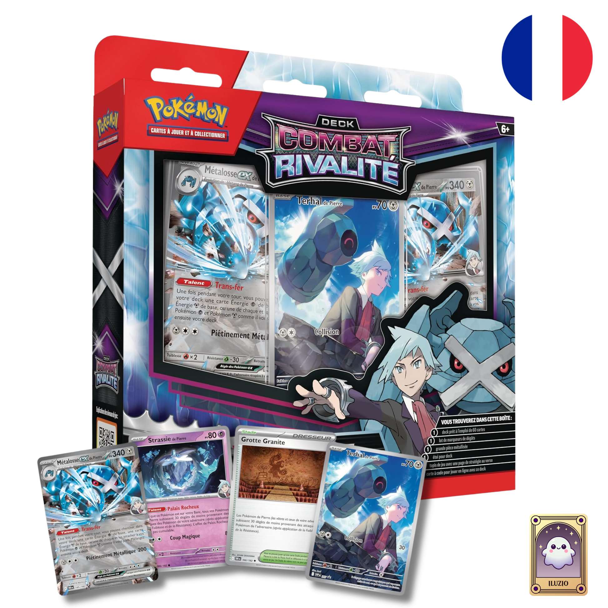FACE+CARTEPROMO-Pokémon - Deck Combat Rivalité - Pierre - FR