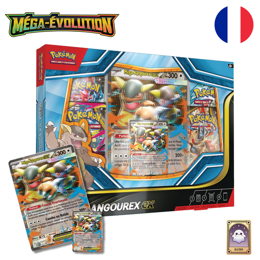 Face & Carte Promo - Pokémon - Coffret Méga-Kangourex-ex - Français