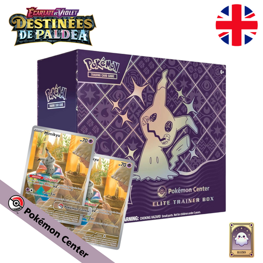 FACE+CARTEPROMO-Pokémon - Coffret Dresseur d'Élite (ETB) Pokémon Center EV 4.5 - EN