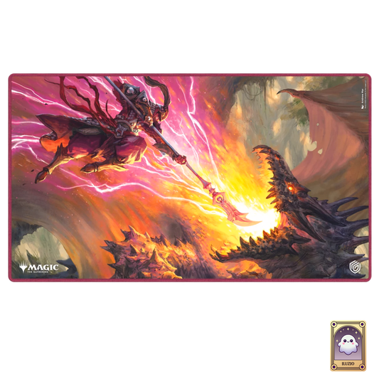 Tapis déplié - Magic The Gathering - Tapis de jeu - Tarkir: La Tempête Des Dragons - Worthy Cost