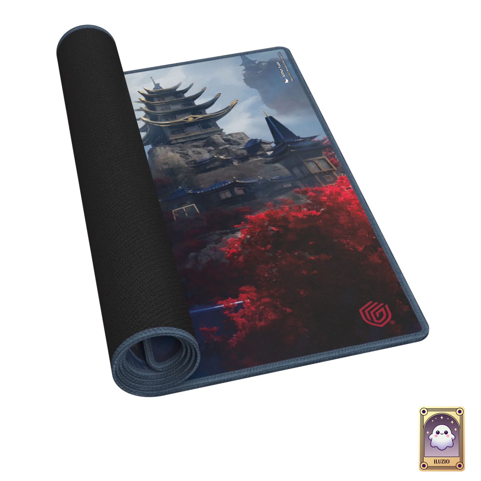 Tapis roulé - Magic The Gathering - Tapis de jeu - Tarkir: Dragonstorm - Cori Mountain Monastery