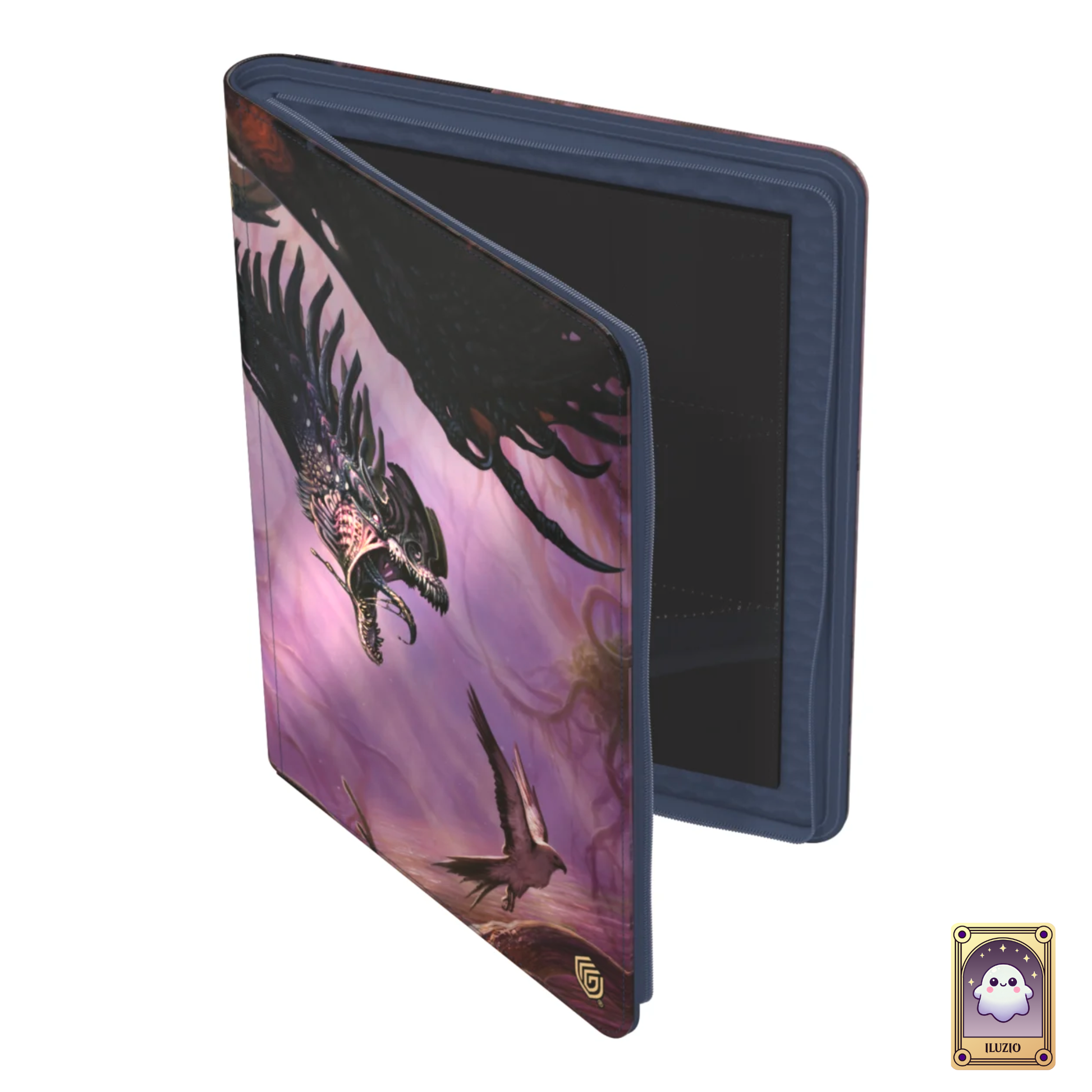 Zipfolio ouverte sur la tranche - Magic: The Gathering - Zipfolio - Tarkir: Dragonstorm - Feral Deathgorger